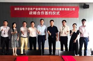湖南省电子信息产业研究院 八戒科技服务达成战略合作